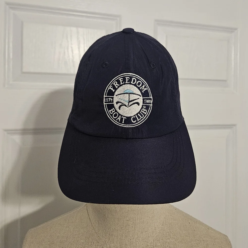 Port Authority Freedom Boat Club Navy Cap - Picture 1 of 6